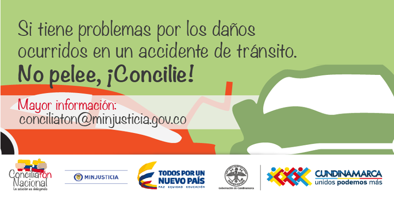 Cundinamarca concilia fácil y gratuitamente
