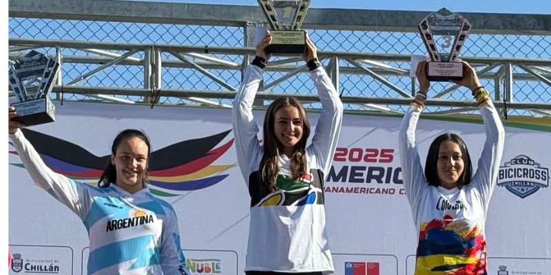 Laura Romero, bicampeona panamericana de BMX y orgullo de Cundinamarca

