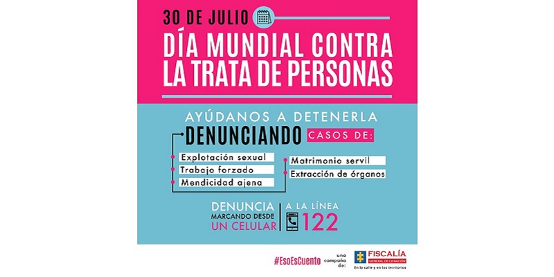 Cundinamarca se une al Día Mundial Contra la Trata de Personas





