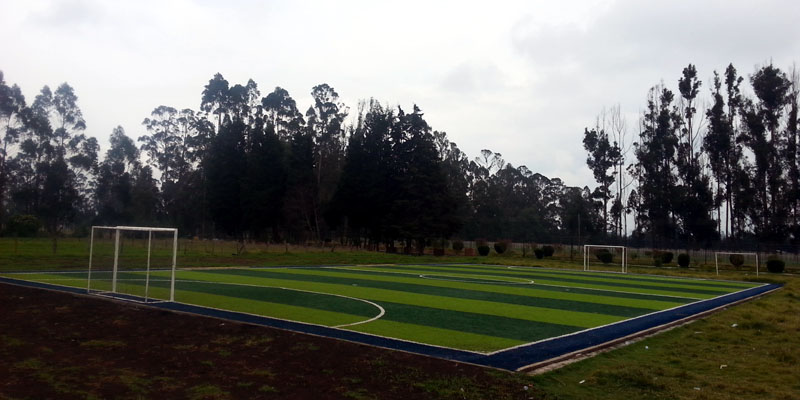 Madrid estrena cancha sintética de fútbol

