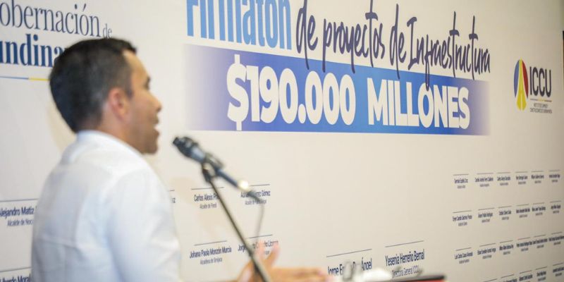 Gobernador Jorge Rey destina $190.000 millones para el mejoramiento de infraestructura vial y vertical en 62 municipios de Cundinamarca
