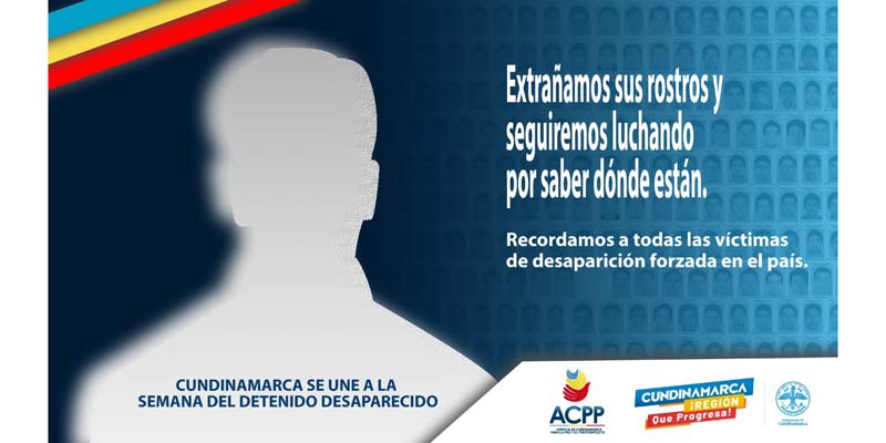 Cundinamarca conmemora a los Detenidos Desaparecidos




