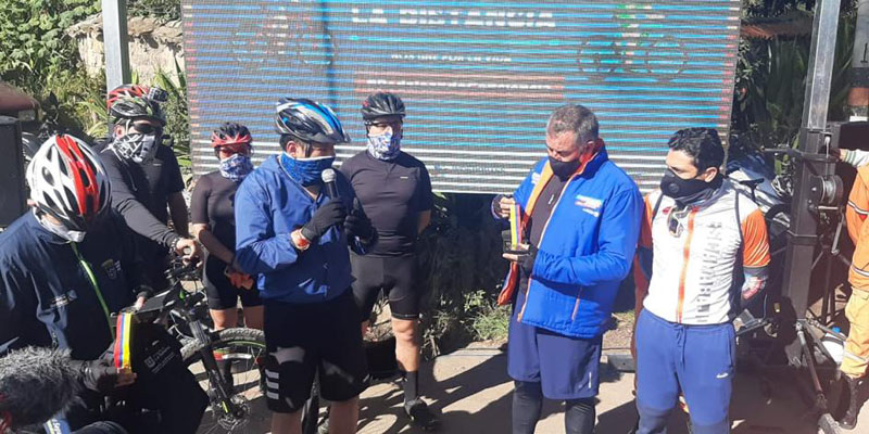 3.147 bici usuarios en novena ciclo vía por la vida en Cundinamarca