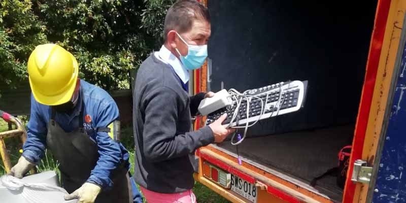 Otros 1.326 kilos de elementos RAEE recolectados





