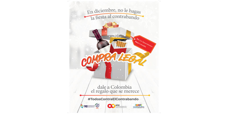 Cundinamarca se une a campaña anticontrabando











