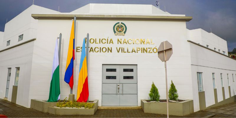 Cundinamarca inaugura moderna estación de policía en Villapinzón



