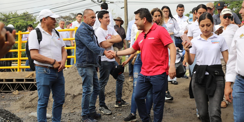 Obra de rehabilitación del puente del sector Cámbulos de Villeta se realizó en tiempo récord