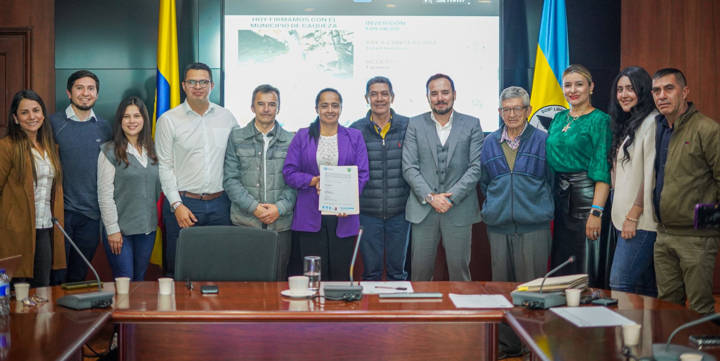 Gobernación impulsa proyectos clave de conservación ambiental en Cundinamarca

