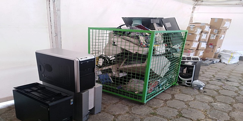 Más de cuatro toneladas de residuos eléctricos y electrónicos recolectadas en Chía

