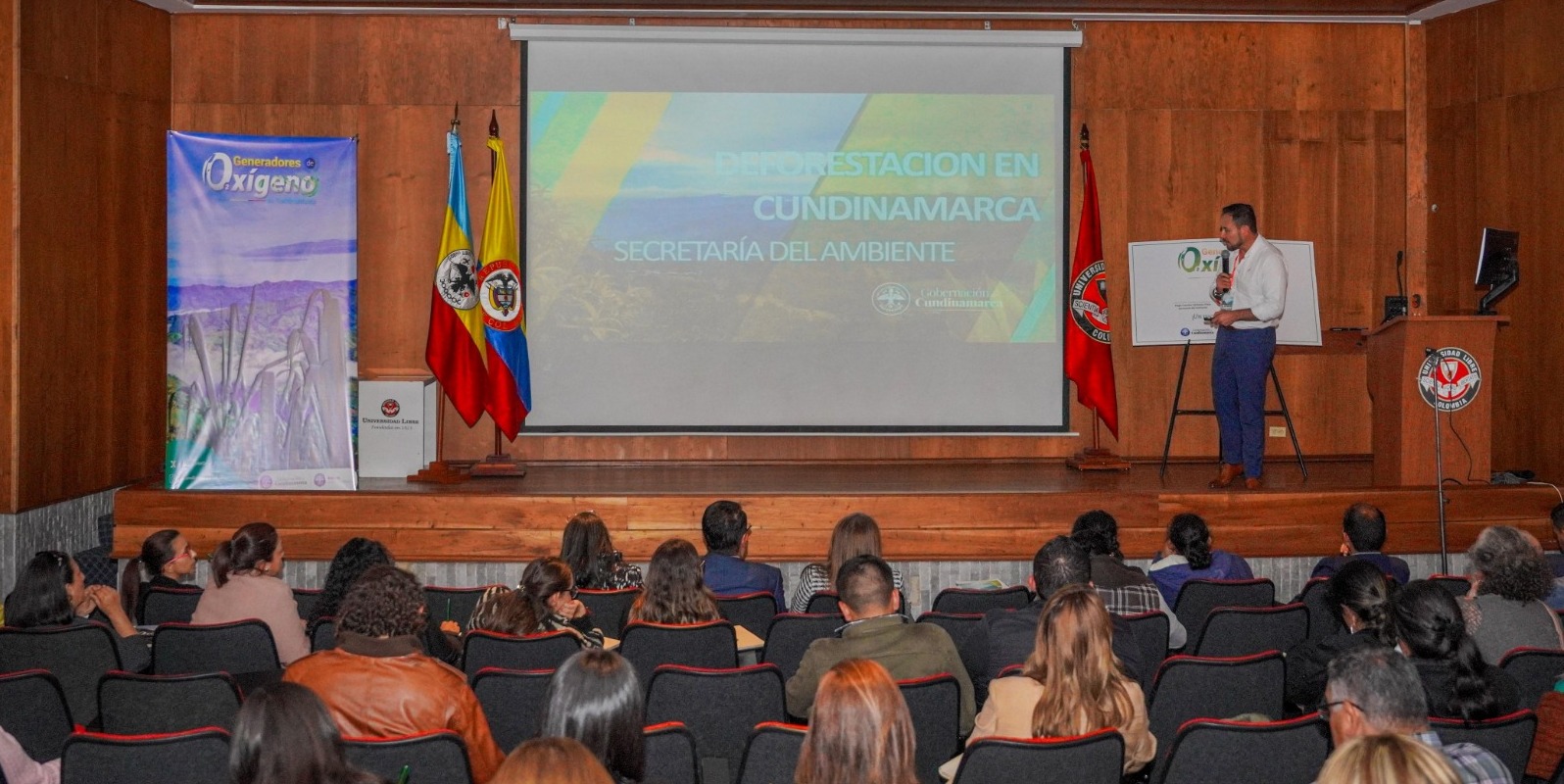 Cundinamarca lanza la Escuela de Generadores de Oxígeno
