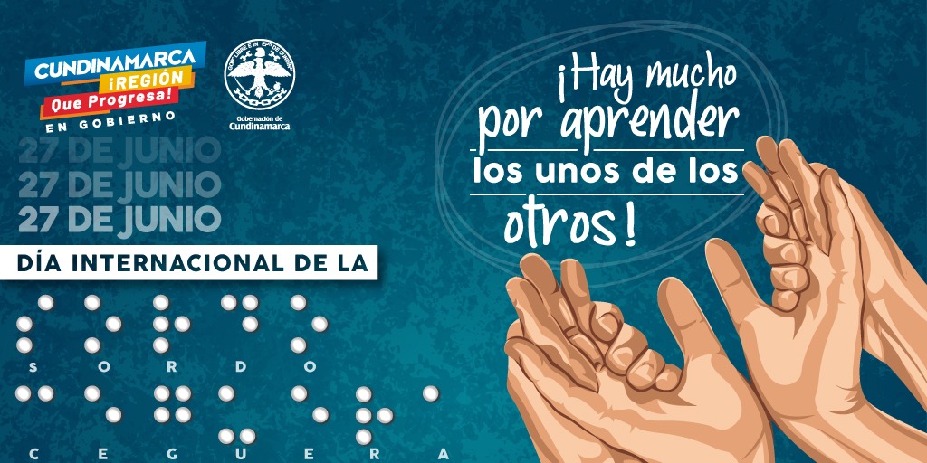 Cundinamarca conmemora el Día Internacional de la Sordo Ceguera