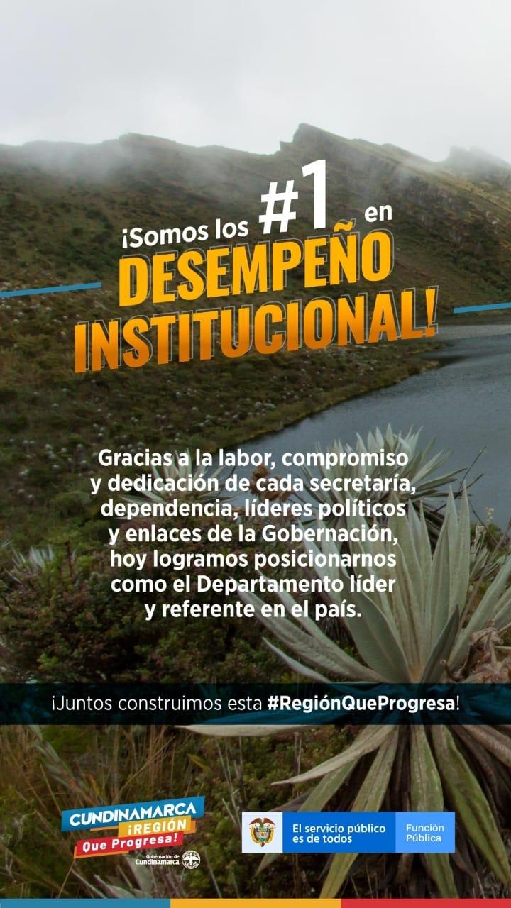 Premio mejor departamento en índice insitucional 2021