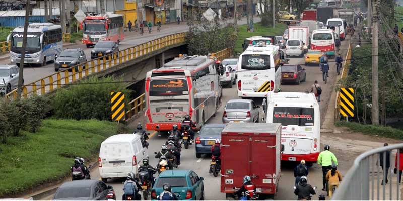 Cundinamarca sin bloqueo en vías