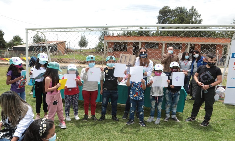 Niños de la comunidad Kiwcha, Afro, raizal, palenquera y Rrom celebraron en “Villa juego”