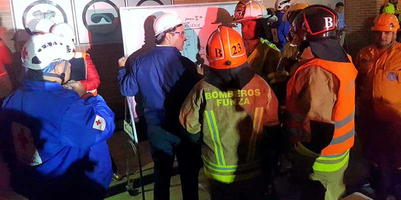 Evaluación de daños e inspección técnica tras incendio estructural en el parque industrial Celta de Funza
































