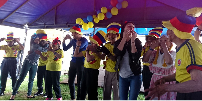 Celebración del Día de la Familia en Centro de Bienestar del Anciano de Facatativá
