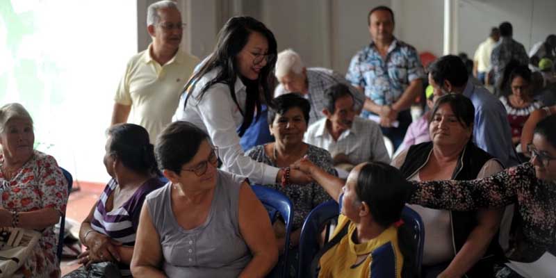 Entrega de ayudas humanitarias a damnificados por vendaval en La Palma y El Peñón