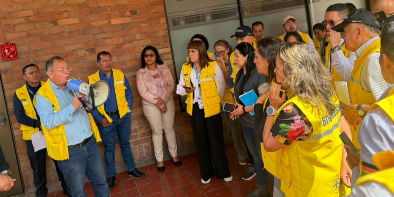 Cundinamarca participa en Simulacro Distrital de Evacuación en Bogotá 2025



