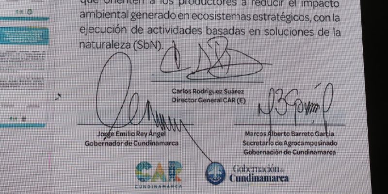 Cundinamarca invertirá cerca de $ 6.000 millones en agua para el campo