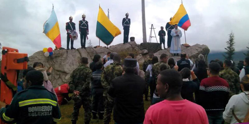 Cundinamarca rindió homenaje a los militares asesinados en la masacre de Gutiérrez