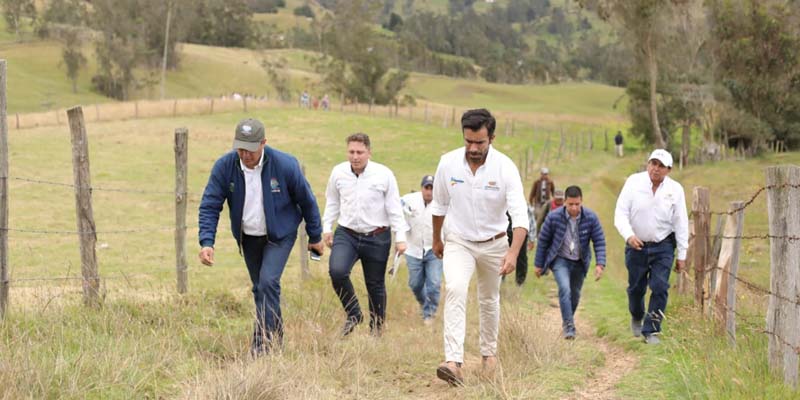 Gobernador Jorge Rey inicia su sexta gira por el departamento