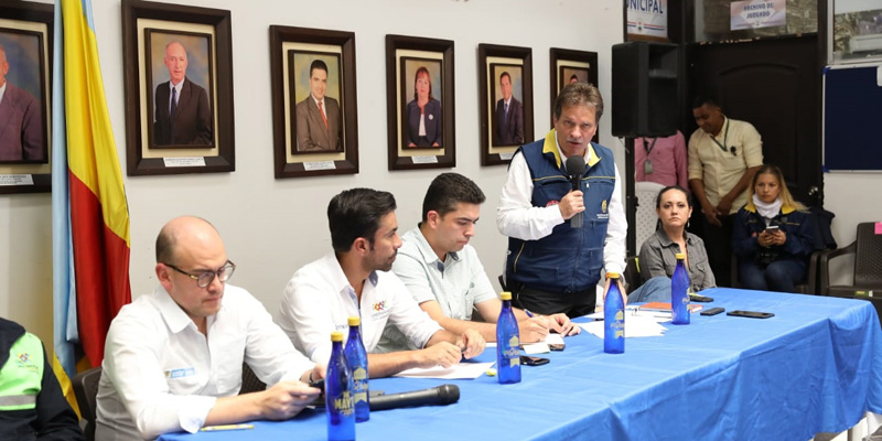 Se concretan acciones entre gobiernos nacional, departamental y municipal para mitigar riesgos en la vía Bogotá - Villavicencio
