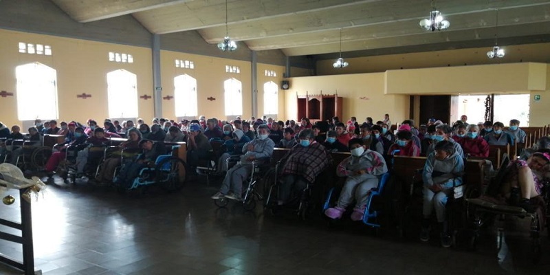 Volvió la novena de aguinaldos a los centros de protección de la Beneficencia de Cundinamarca

