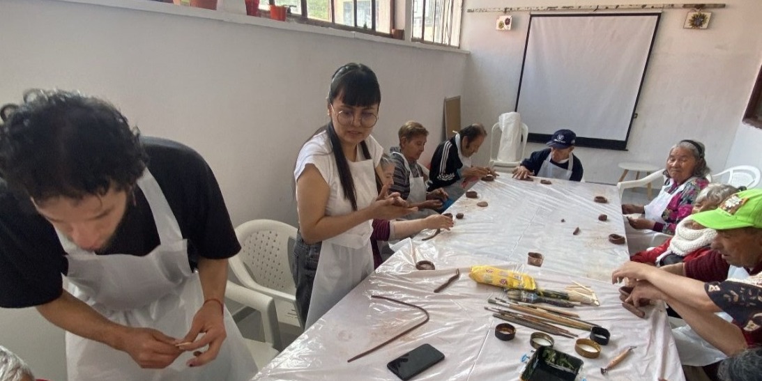 La educación artística transforma vidas en el hogar San José de Chipaque
