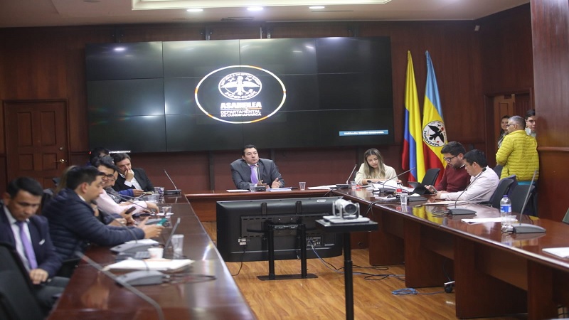 Calidad educativa y maquinaria amarilla en control político de la Asamblea Departamental