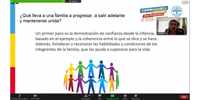 Culminó Semana de las familias cundinamarquesas





