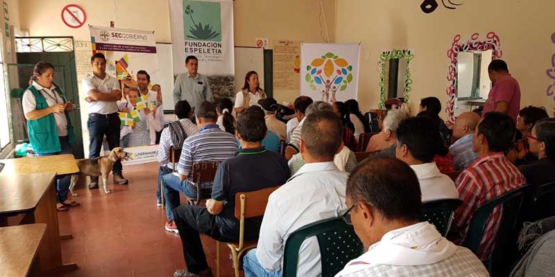 54 familias del municipio de La Palma han sido reconocidas para la restitución de sus tierras






