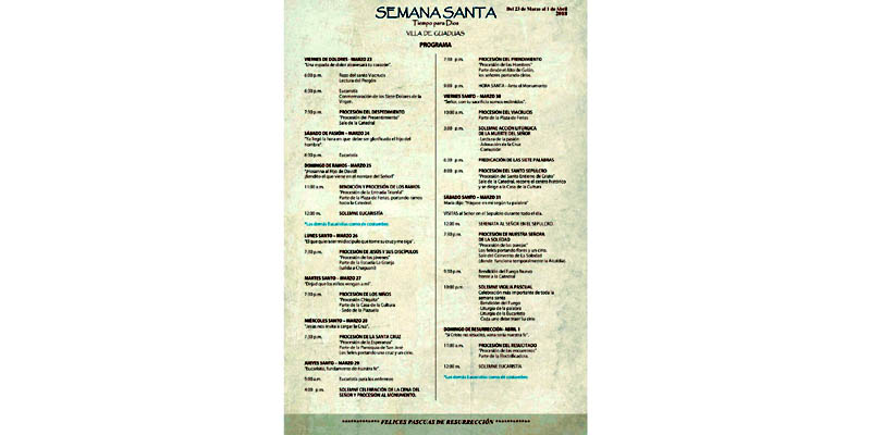 Guaduas, pueblo patrimonio de Cundinamarca invita a su Semana Santa