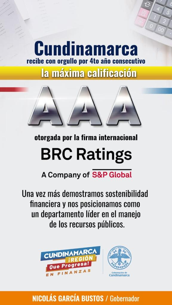 Premio calificación Triple A 2022