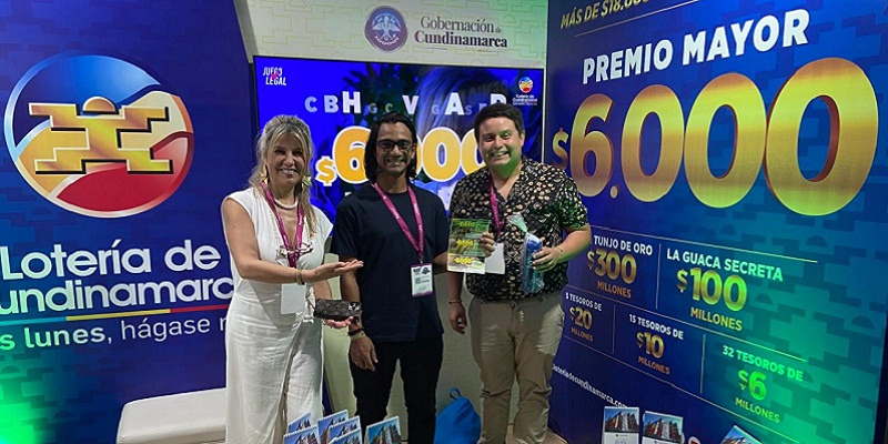 Lotería de Cundinamarca presente en GAT Expo Gaming and Technology 2024



