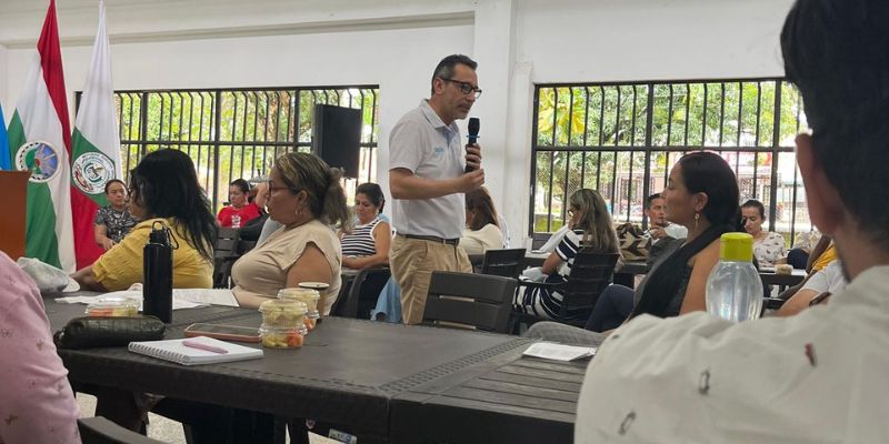 Con juego, escucha y solidaridad, Cundinamarca acompaña a sus maestros tras el sismo